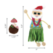 57284 - KONG Holiday Tropics Santa