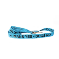 Dog Traits ‘Humans Yes Dogs No' Blue Lead