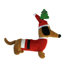 WagTime Christmas Festive Dachshund 37cm