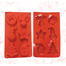 Christmas Time! Silicone Mould Red