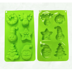 Christmas Time! Silicone Mould Green