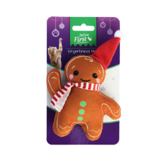 Feline First Christmas Gingerbread Person 14cm