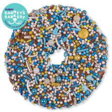 Kazoo Barneys Barkery Dog Donut Biscuit - Blue 36gm