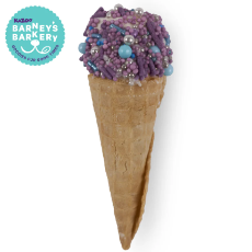 Kazoo Barneys Barkery Dog Ice Cream Cone - Purple 20gm