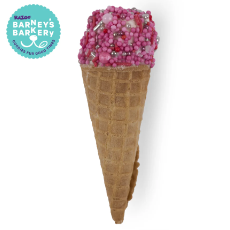 Kazoo Barneys Barkery Dog Ice Cream Cone - Pink 20gm