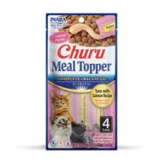 Inaba Churu Meal Topper Tuna With Salmon 4 Tubes 56g