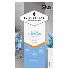 Ivory Coat Raw Health Cat Gut & Digestion Chicken Wet 85g