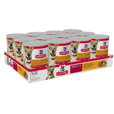 Hills Adult Dog Savory Stew Chicken & Veg 12 Pack 363g *12