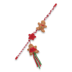 Kitty Christmas Gingerbread Wand 47cm