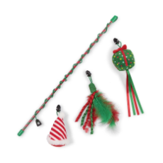 Kitty Christmas Swap n' Play Wand 47cm