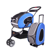 Ibiaya 5 in 1 Pet Stroller Royal Blue